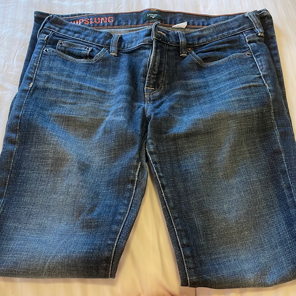 J.Crew hipslung jeans